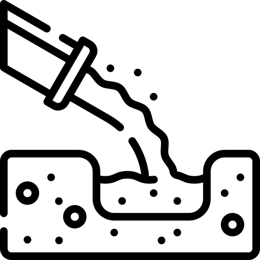 filling (1) Concrete pouring icon